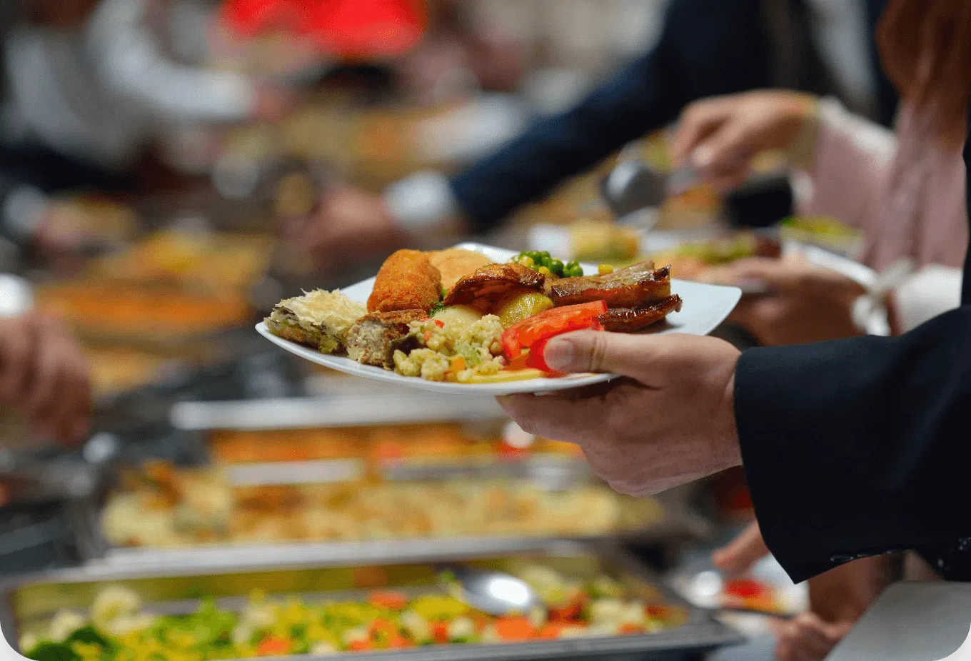 Catered banquet