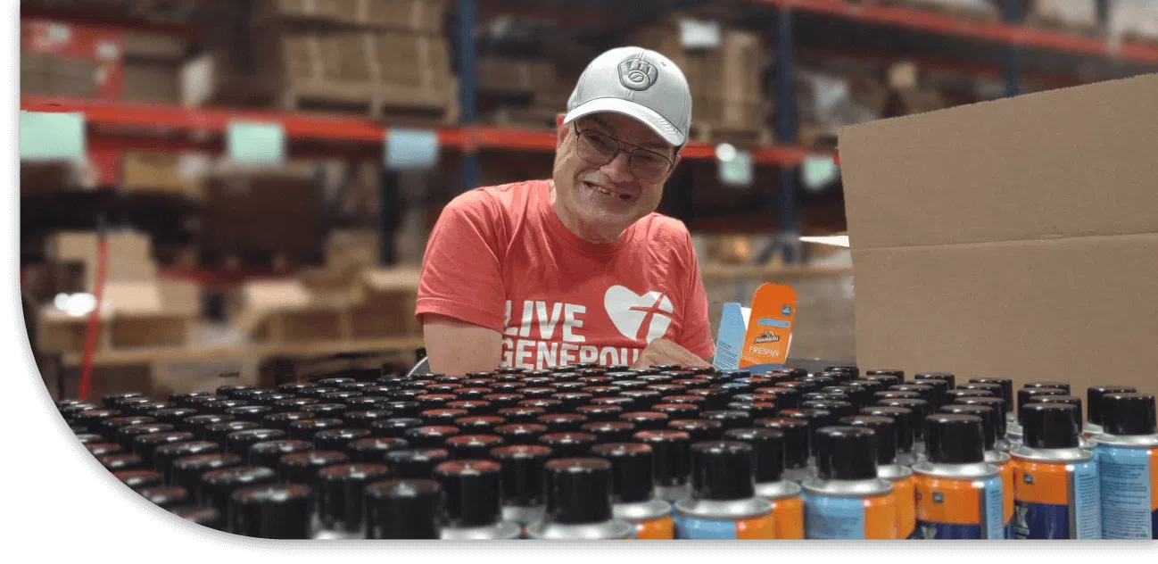 Smiling Packaging and Production Worker Cropped